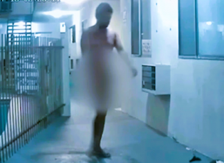 Naked Man Paying Unwanted Visits to CA Apartment Complex A naked man walks around an apartment complex.