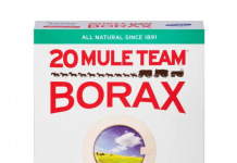Morons Reminded Not to Eat Borax A box of Borax Detergent Booster